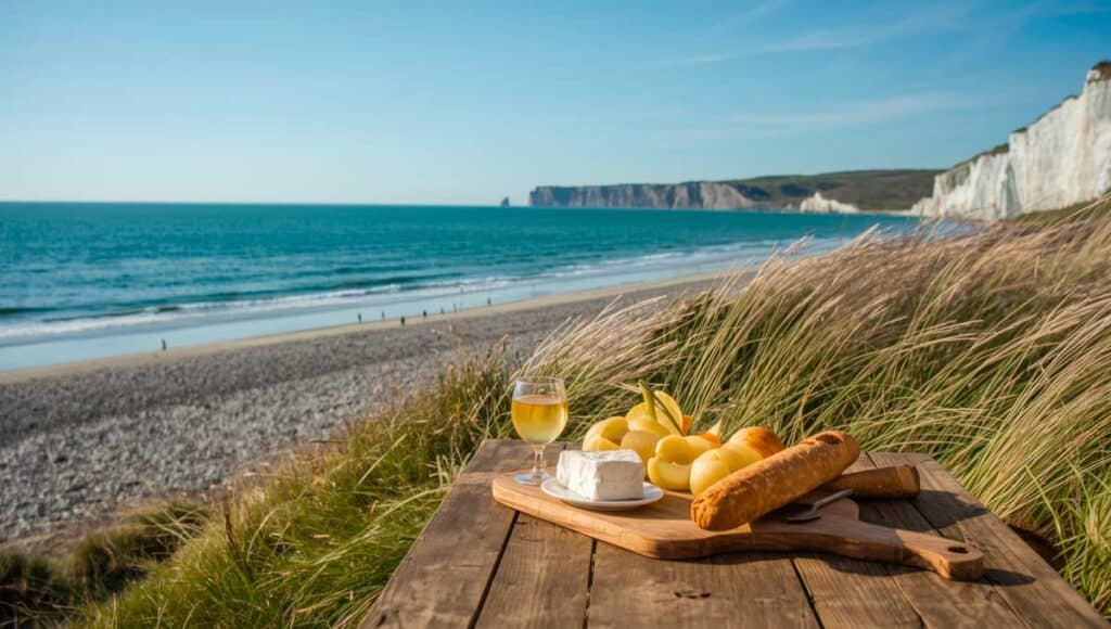 La Normandie en van ou camping-car