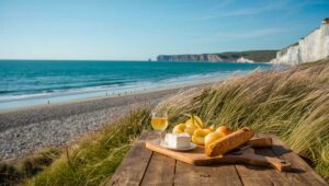 La Normandie en van ou camping-car